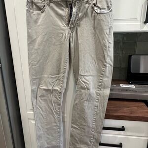 Lucky Brand Men's Light Gray Straight Jeans